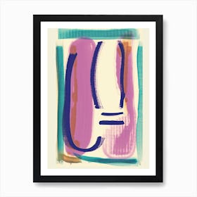 Happiness Abstract 5 Art Print