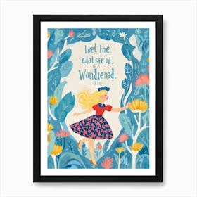 Alice In Wonderland 4 Art Print