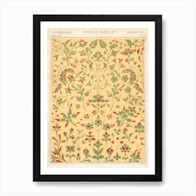 Vintage Pattern Illustration, Owen Jones                                                                                                                                                                                                 Art Print