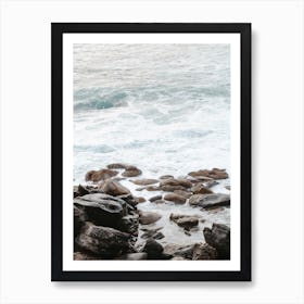 Neutral Ocean Art Print