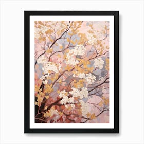 Babys Breath 3 Flower Painting Art Print