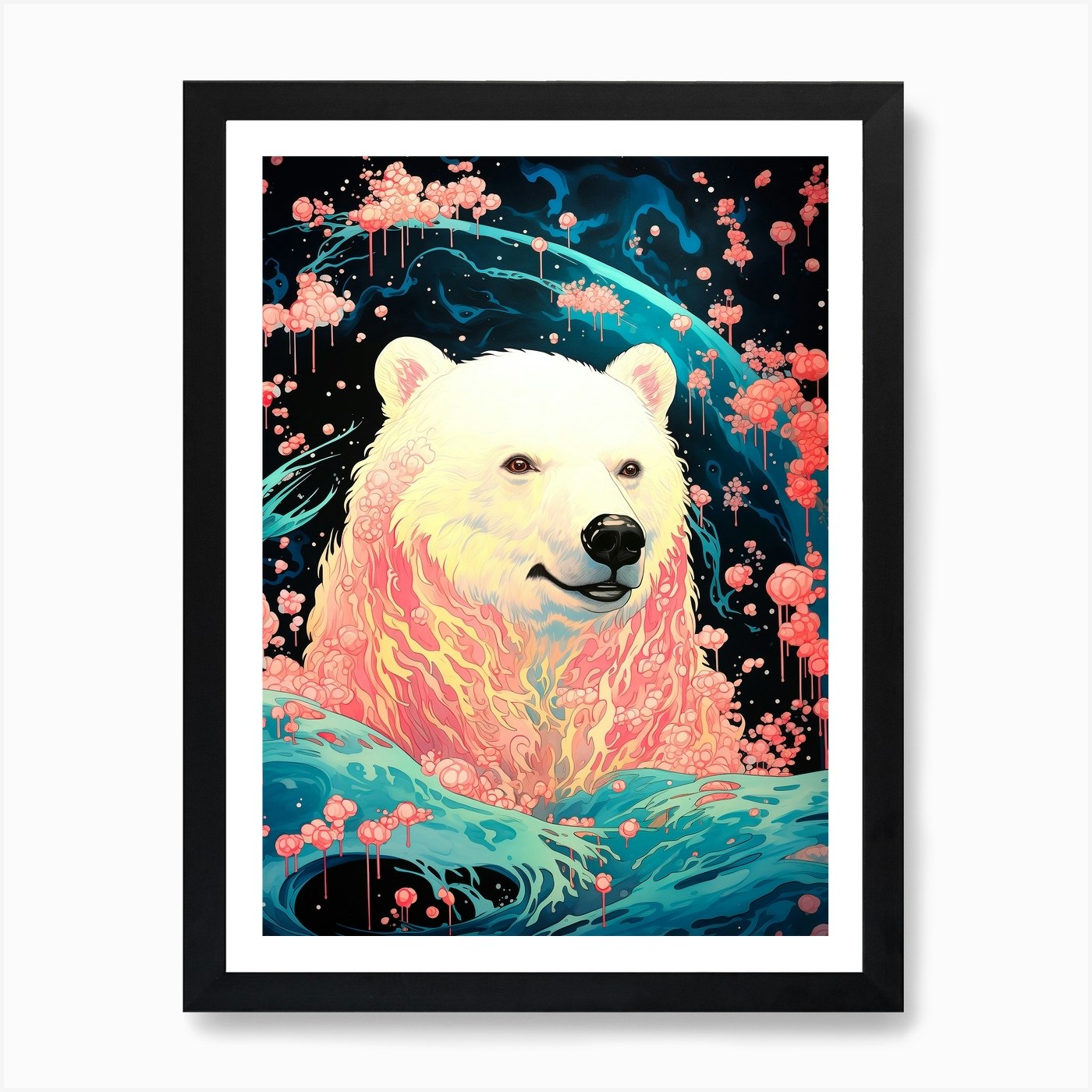 Polar Bear Art Print by nykolas - Fy