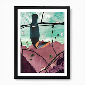  Surrealistic Animals Toucan Art Print