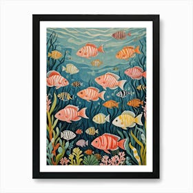 Coral Reef Art Print