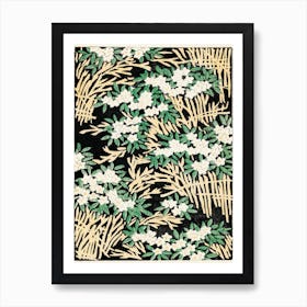 Forest Illustration From Bijutsu Sekai Art Print