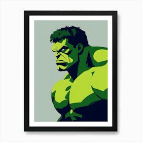 Incredible Hulk Graphic 2 Art Print