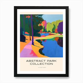 Abstract Park Collection Poster Hyde Park Sydney Australia 2 Art Print