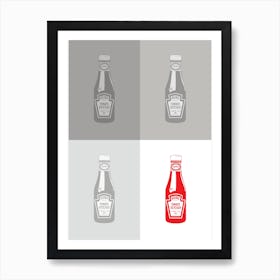 Heinz Ketchup Art Print