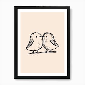 Tiny Birds Art Print