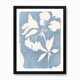Blossom Blue Art Print