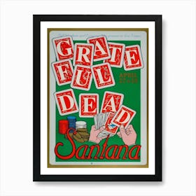 Grateful Dead 1991 Bgp41 Poster Art Print