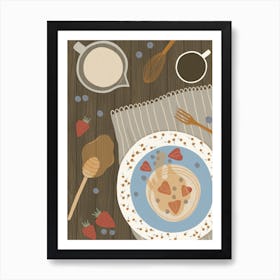 Breakfast Art Print