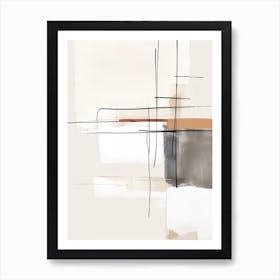 Abstract Art, Copenhagen, 1960 6 Art Print