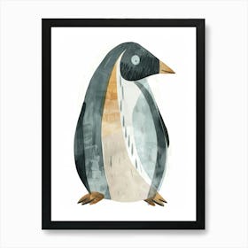 Charming Nursery Kids Animals Penguin 1 Art Print