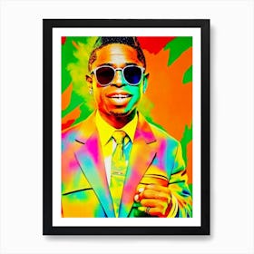 Lil Wayne 2 Colourful Pop Art Art Print