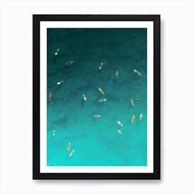 Aerial Surfer Paradise Art Print