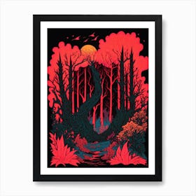 Forest 3 Art Print