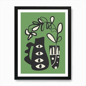 Surreal Flora 3 Art Print