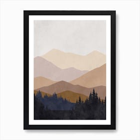 Mountain Landscape 14 Art Print