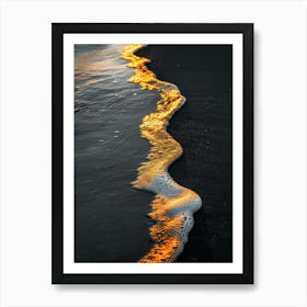 Golden Sand 2 Art Print