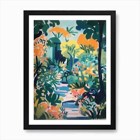 Huntington Library And Botanical Gardens, United Kingdom, Painting 3 Art Print