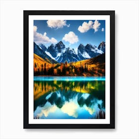 Mountain Lake 14 Art Print