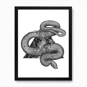 Cosmic Snake Art Print