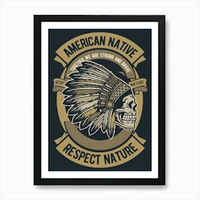 American Native 1 Art Print