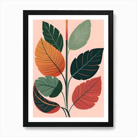 Leaves Of Autumn 1 Art Print