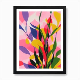 Hoya Colourful Illustration Art Print
