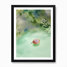 Sea Snail II Storybook Watercolour Art Print