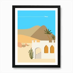 Egyptian Desert. Boho, Boho decor: Egypt, Morocco, Tunisia poster #1 Art Print