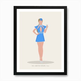 Britney Spears Toxic Music Pop Culture Art Print