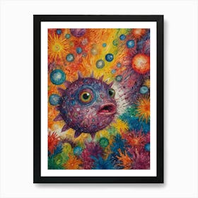 Puffer Fish 1 Art Print