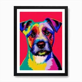 Glen Of Imaal Terrier Andy Warhol Style Dog Art Print