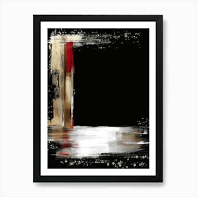 Abstract Of A Door Art Print