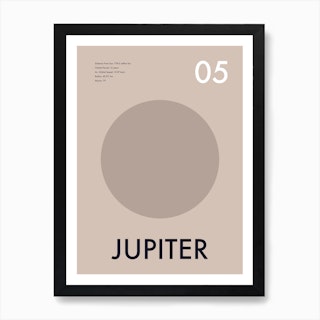 Jupiter Planet Galactic Art Print