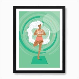 Cosmic Tea Art Print