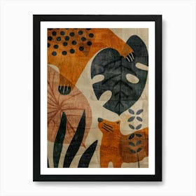 Jungle Animals Art Print