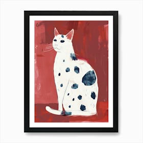 Polka Dots Canvas Print Art Print