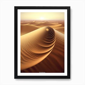 Dune Fantasy Art Art Print