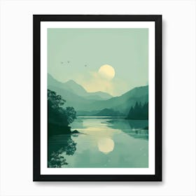 Landscape Painting 7 Art Print