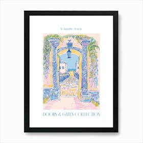 Doors And Gates Collection St Art Print