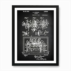 Polygraph, Lie Detection Machine, Police Gift, Detective Gift, Investigator Gift, Polygraph Print, Polygraph Art, Polygraph Blueprint, Cp0161 Art Print