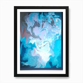 Abstract 7 By Binod Dawadi Art Print