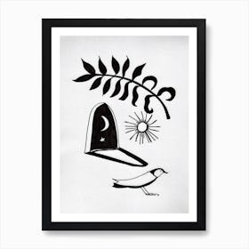 Magic Symbols Art Print