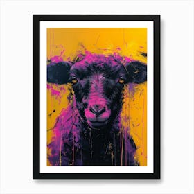 'Black Sheep' Art Print