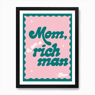 Mom, I Am a Rich Man Print, Newspaper Wall Art, New York New - Inspire  Uplift