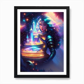 Princess Of The Castle Art Print