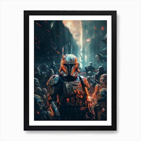 Star Wars - Trooper Art Print